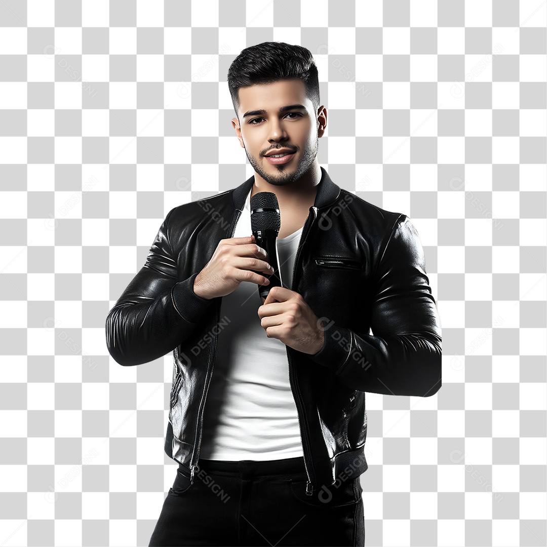 Modelo Foto Artista PNG Transparente