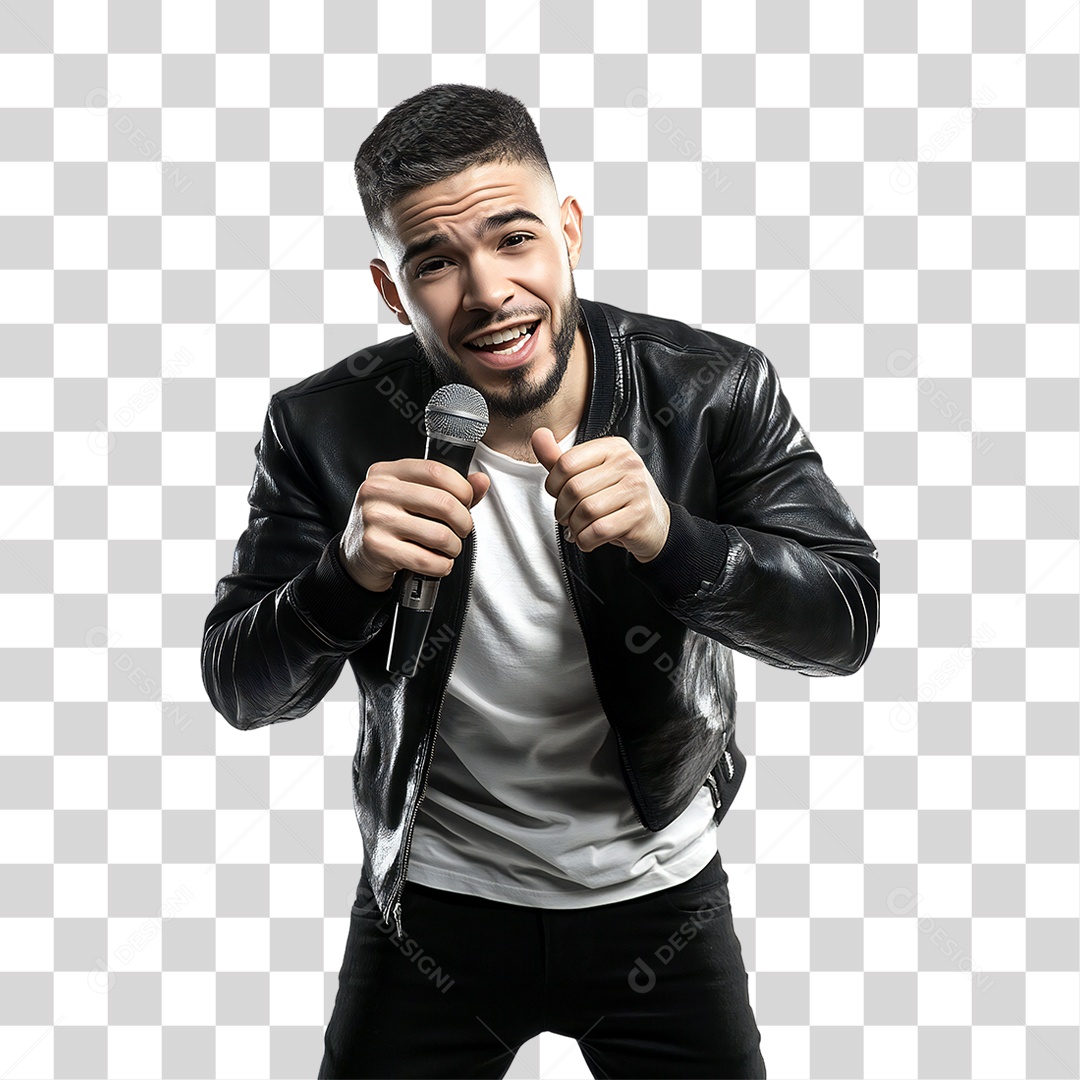 Modelo Foto Artista PNG Transparente