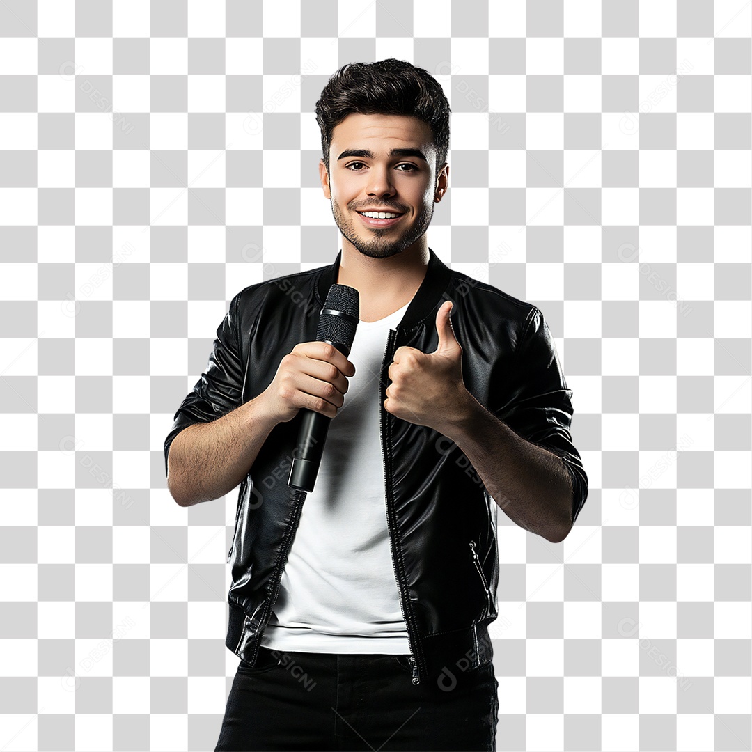 Modelo Foto Artista PNG Transparente