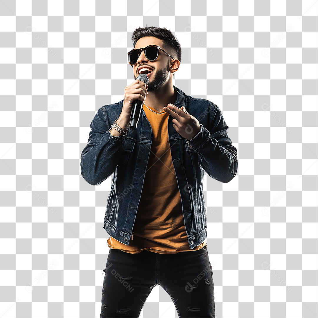 Modelo Foto Artista PNG Transparente