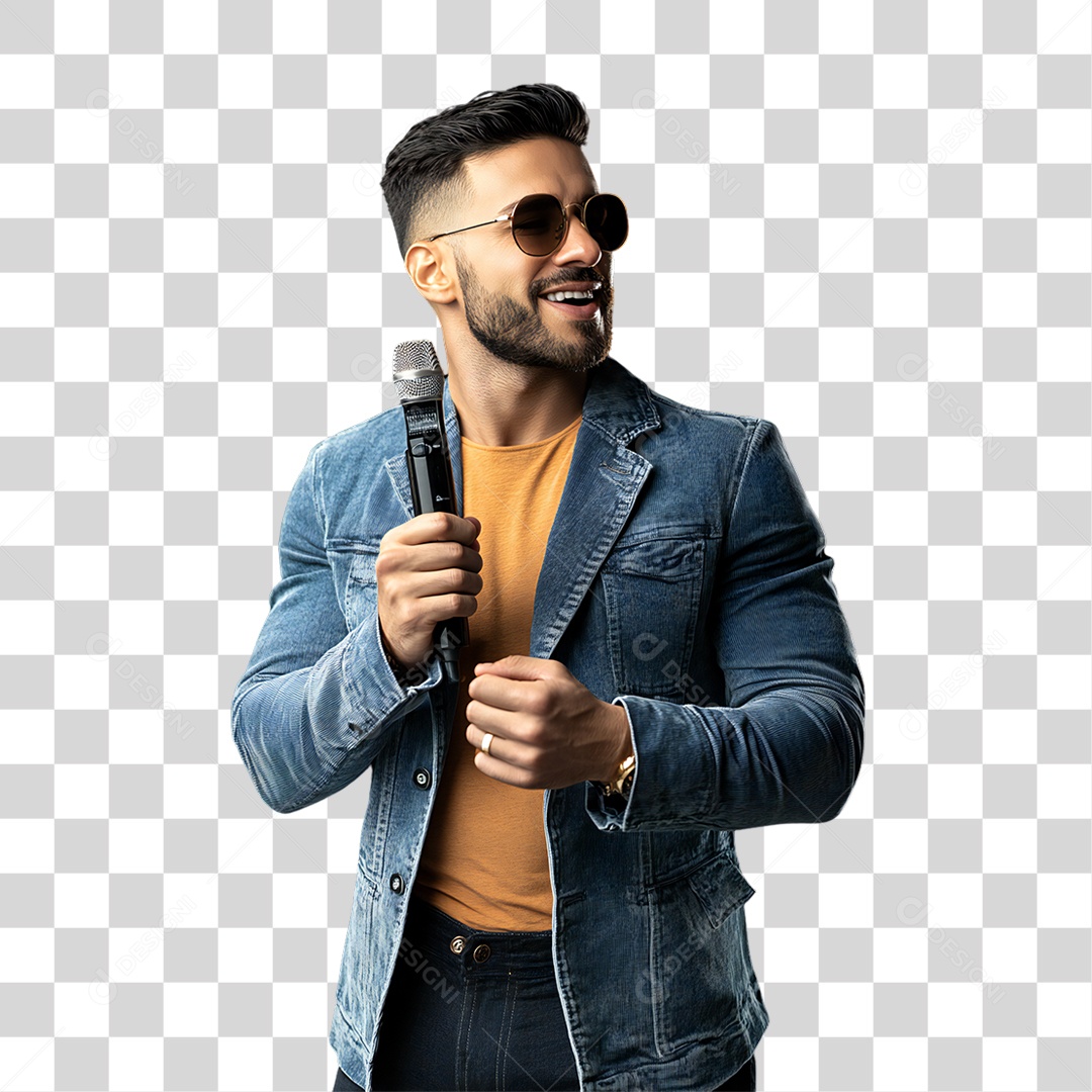 Modelo Foto Artista PNG Transparente