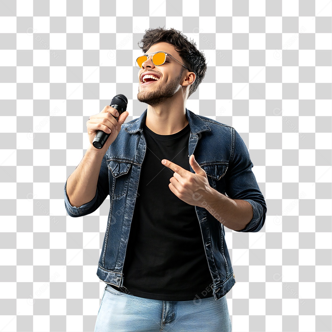 Modelo Foto Artista PNG Transparente