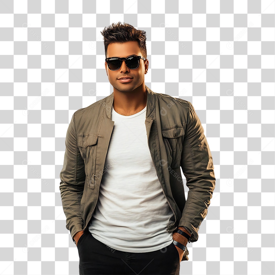 Modelo Foto Artista PNG Transparente