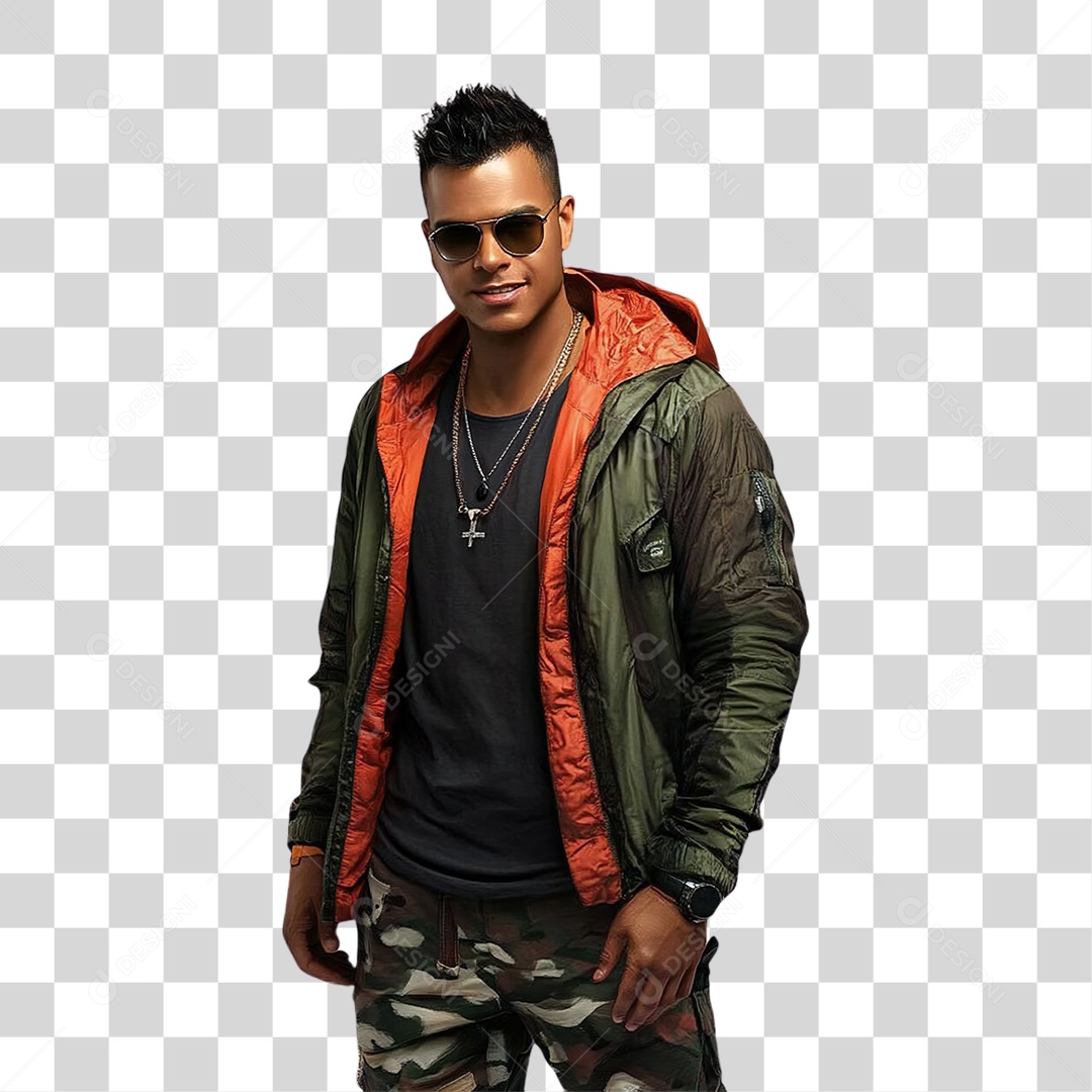 Modelo Foto Artista PNG Transparente