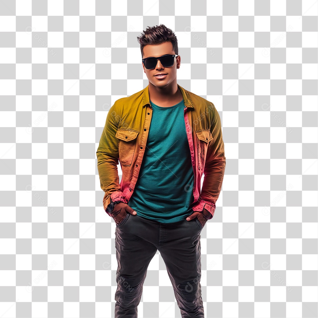 Modelo Foto Artista PNG Transparente