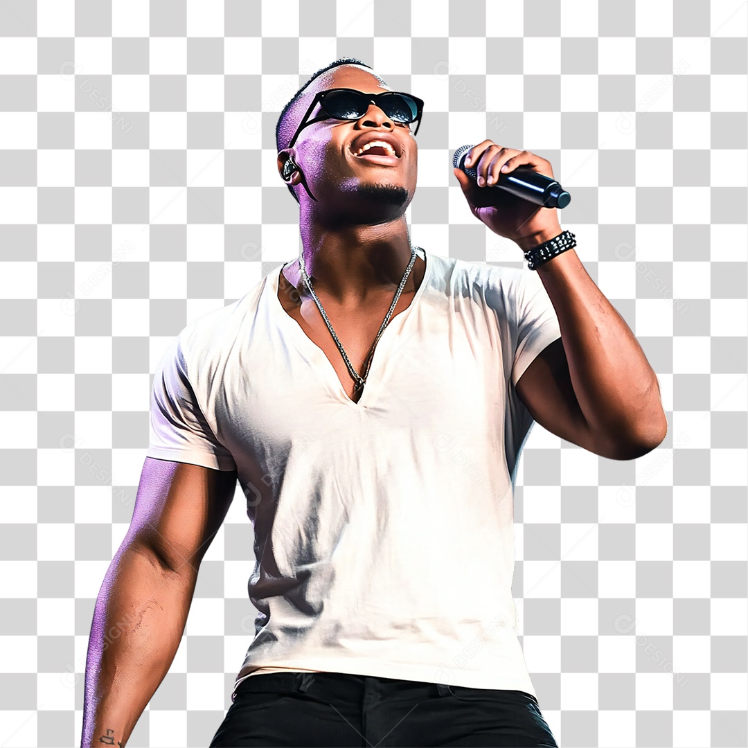 Modelo Foto Artista PNG Transparente