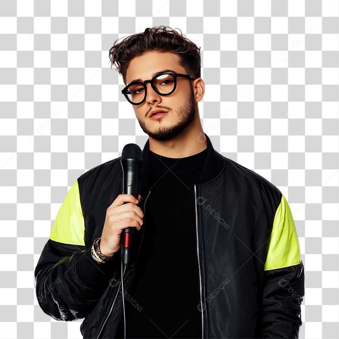 Modelo Foto Artista PNG Transparente