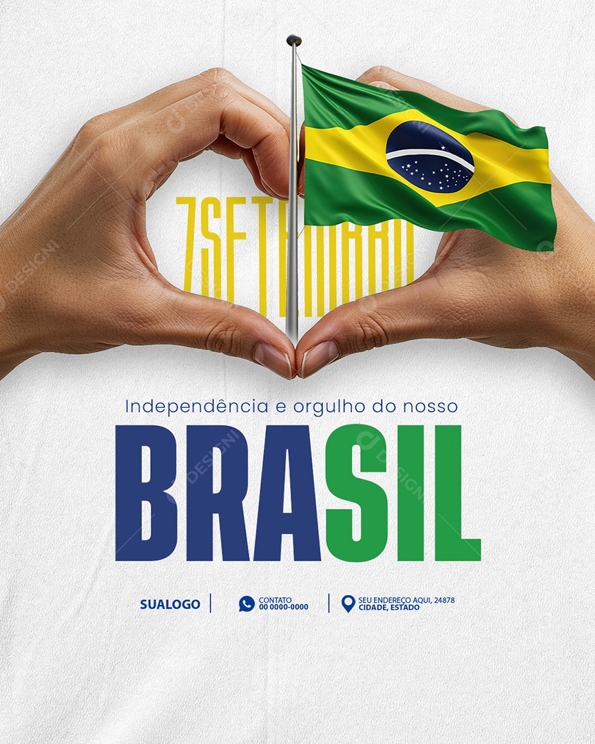 Dia da Independência do Brasil 07 de Setembro Social Media PSD Editável (11)