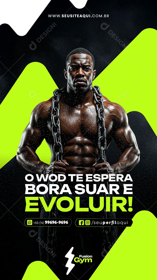 Story Academia O wor Te Espera Social Media PSD Editável