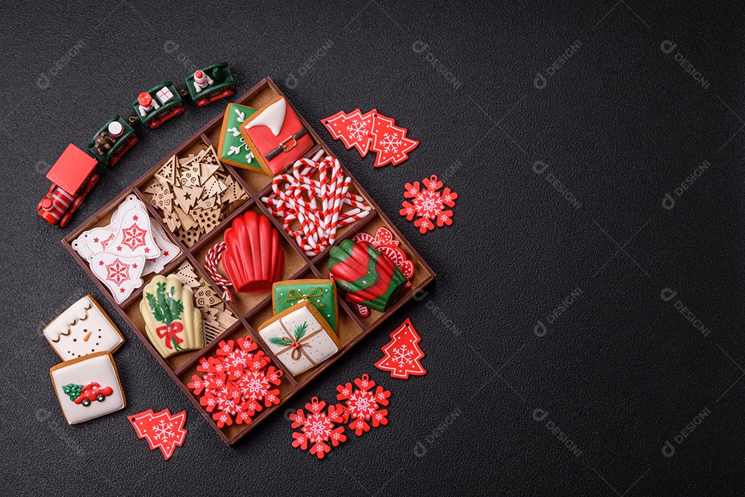 A imagem mostra madeleines, que são pequenos bolos tradicionais da culinária francesa