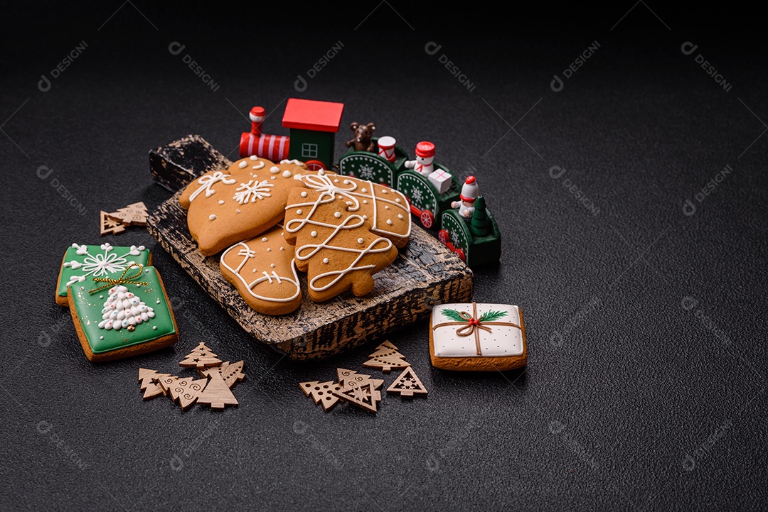 A imagem mostra madeleines, que são pequenos bolos tradicionais da culinária francesa