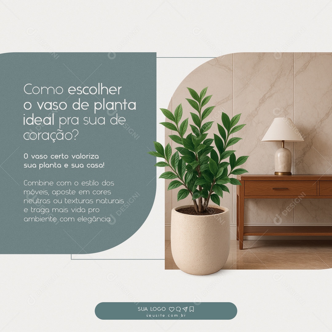 Móveis Planejados Social Media PSD Editável