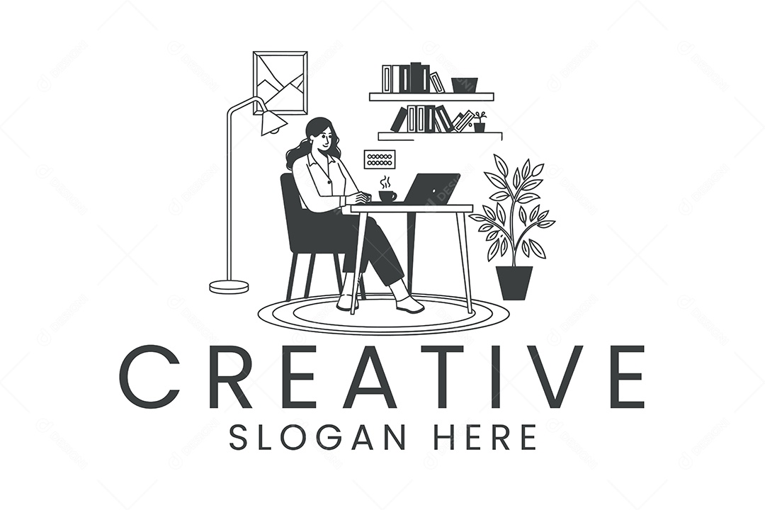 Modelo de Logo Vetor EPS + AI Editável