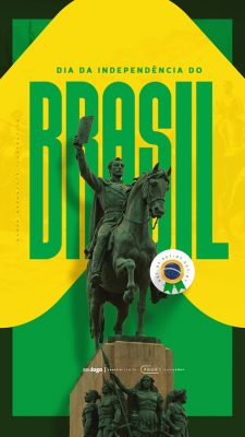 Story Dia da Independência do Brasil 07 de Setembro Social Media PSD Editável