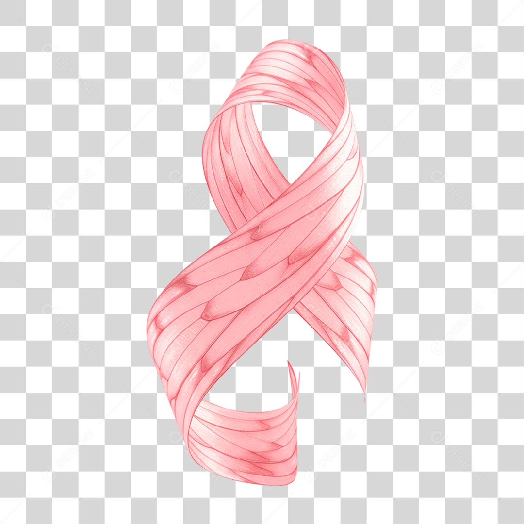 Laço Rosa PNG Transparente