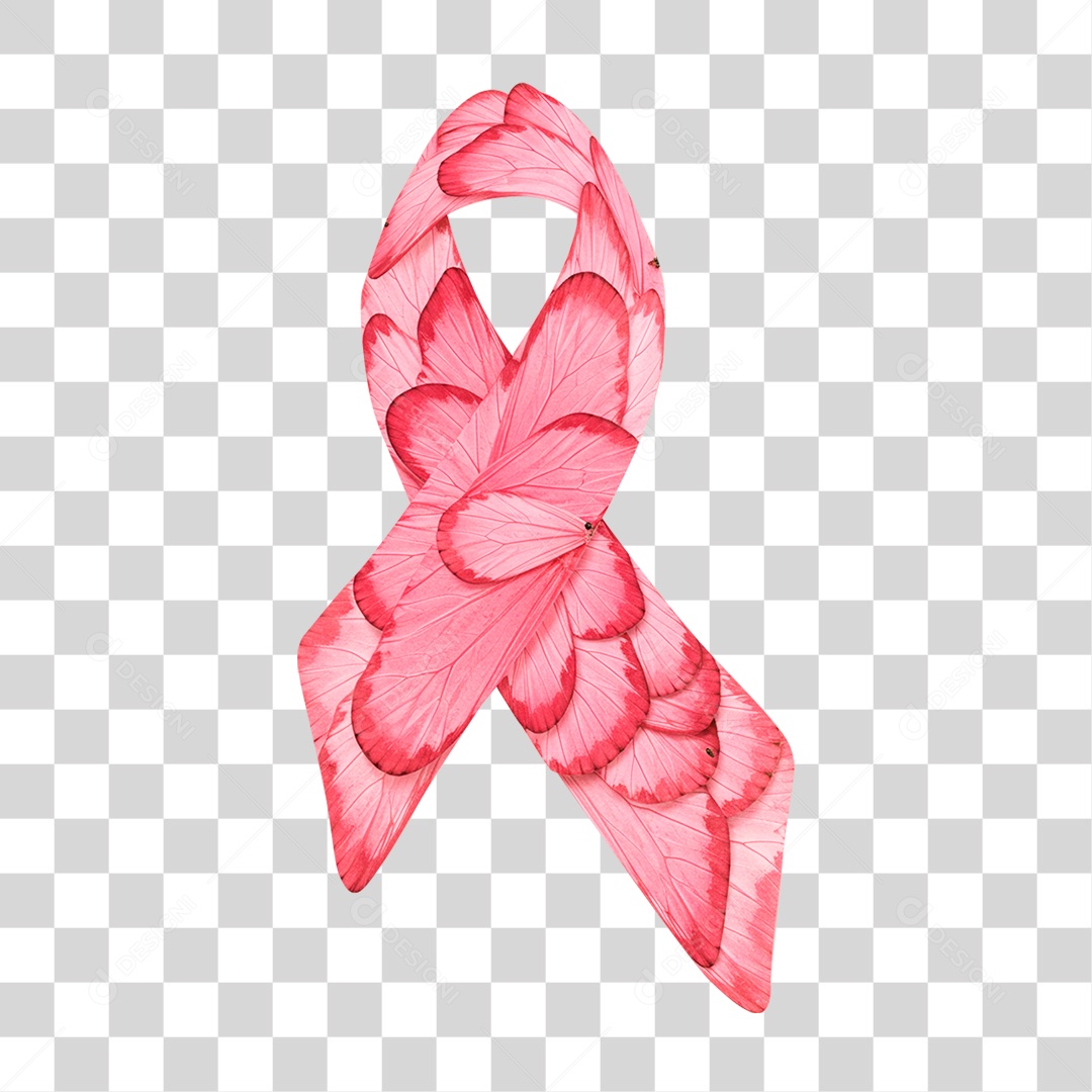 Laço Rosa PNG Transparente