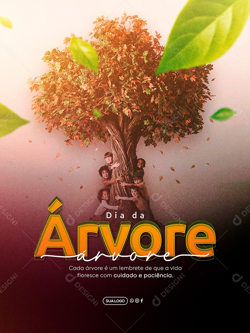 Dia da Árvore 21 de Setembro Social Media PSD Editável