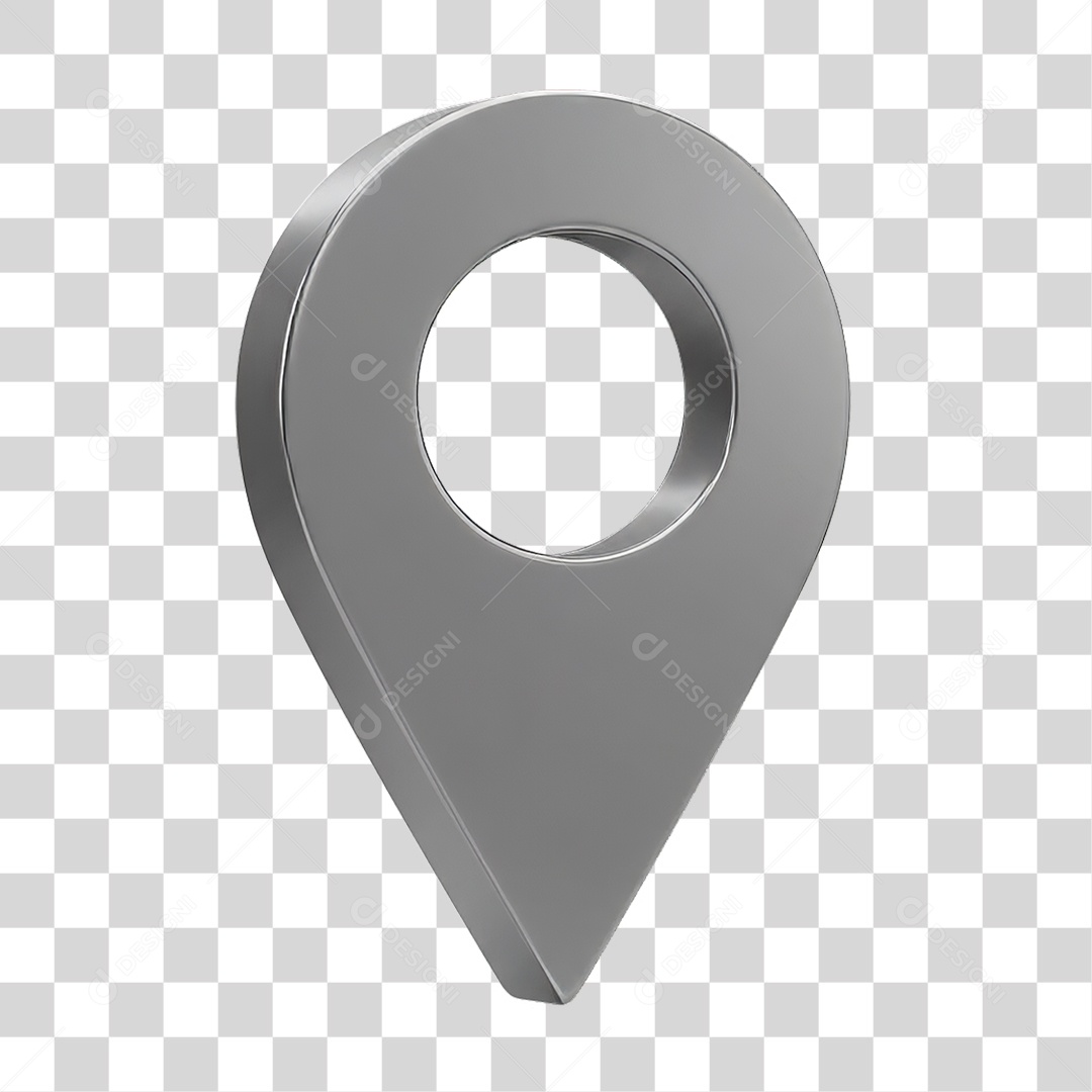 Ícone Pin de Localização PNG Transparente