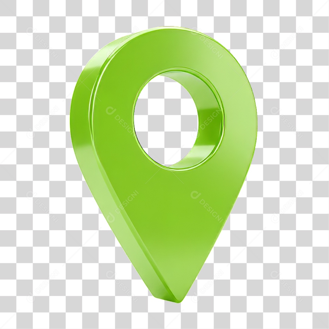 Ícone Pin de Localização PNG Transparente