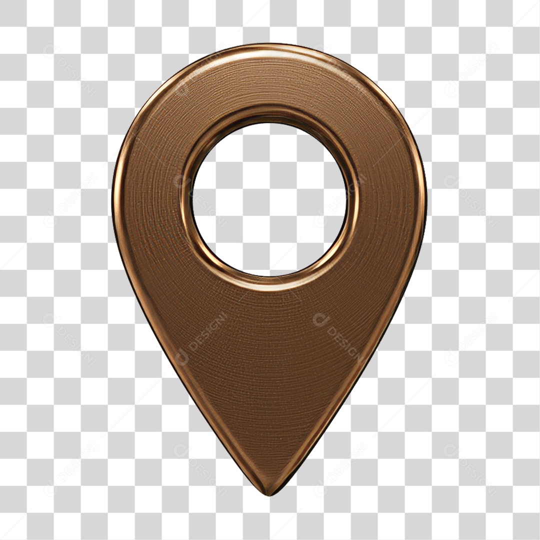 Ícone Pin de Localização PNG Transparente