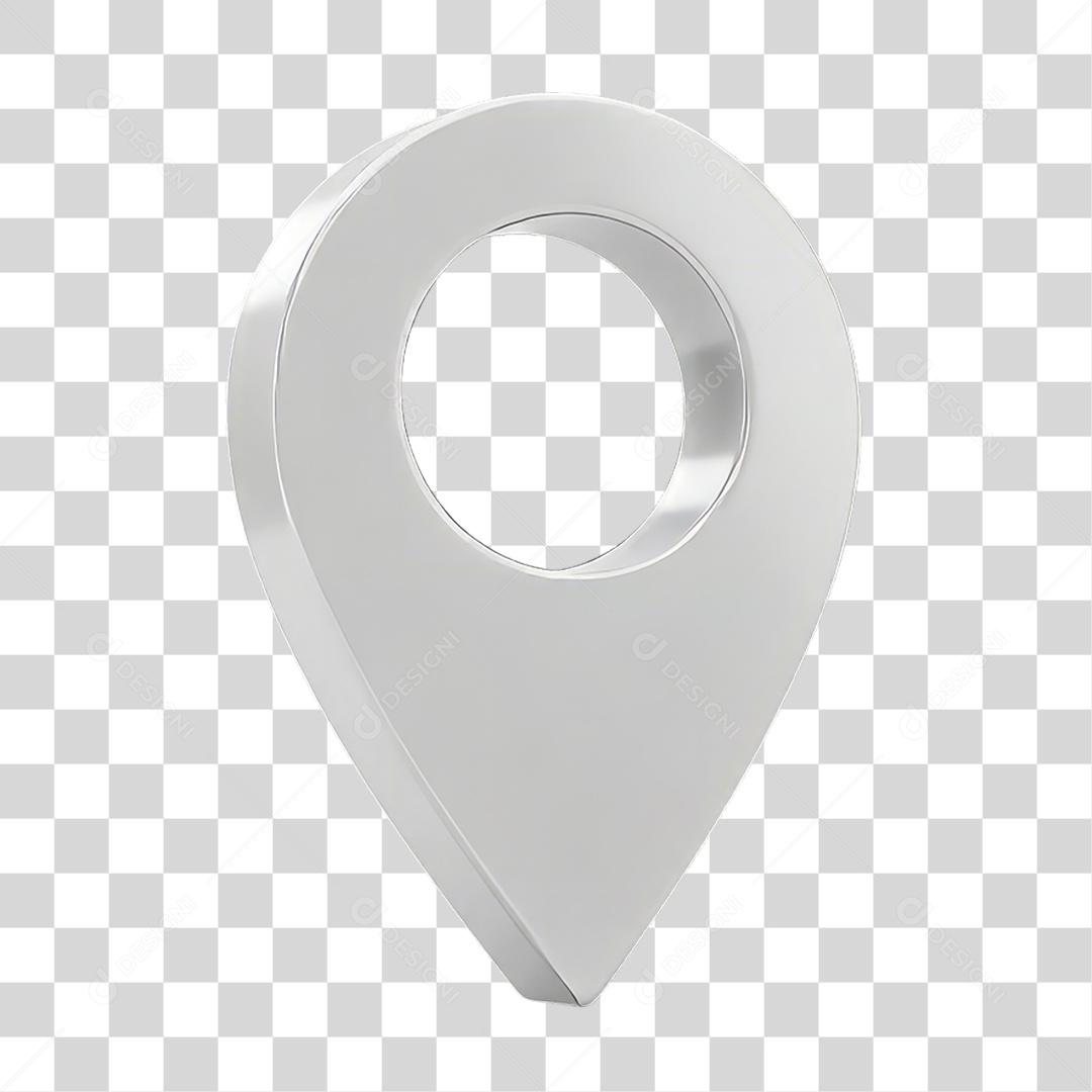 Ícone Pin de Localização PNG Transparente