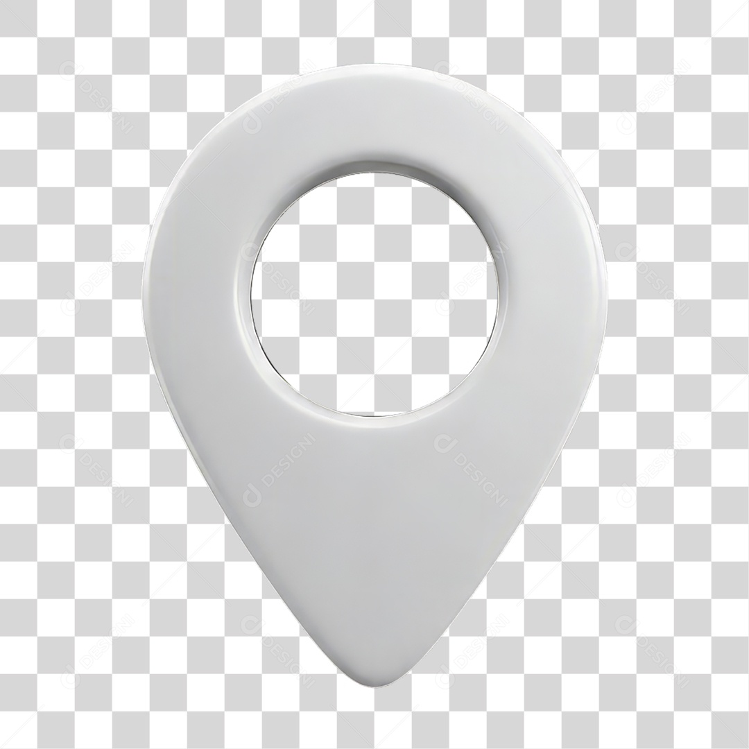 Ícone Pin de Localização PNG Transparente