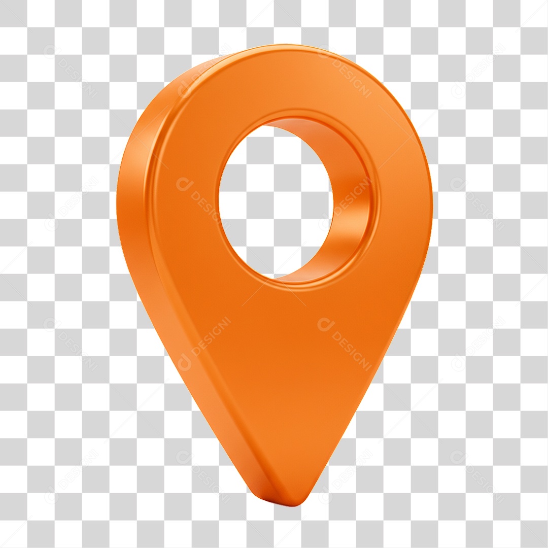 Ícone Pin de Localização PNG Transparente