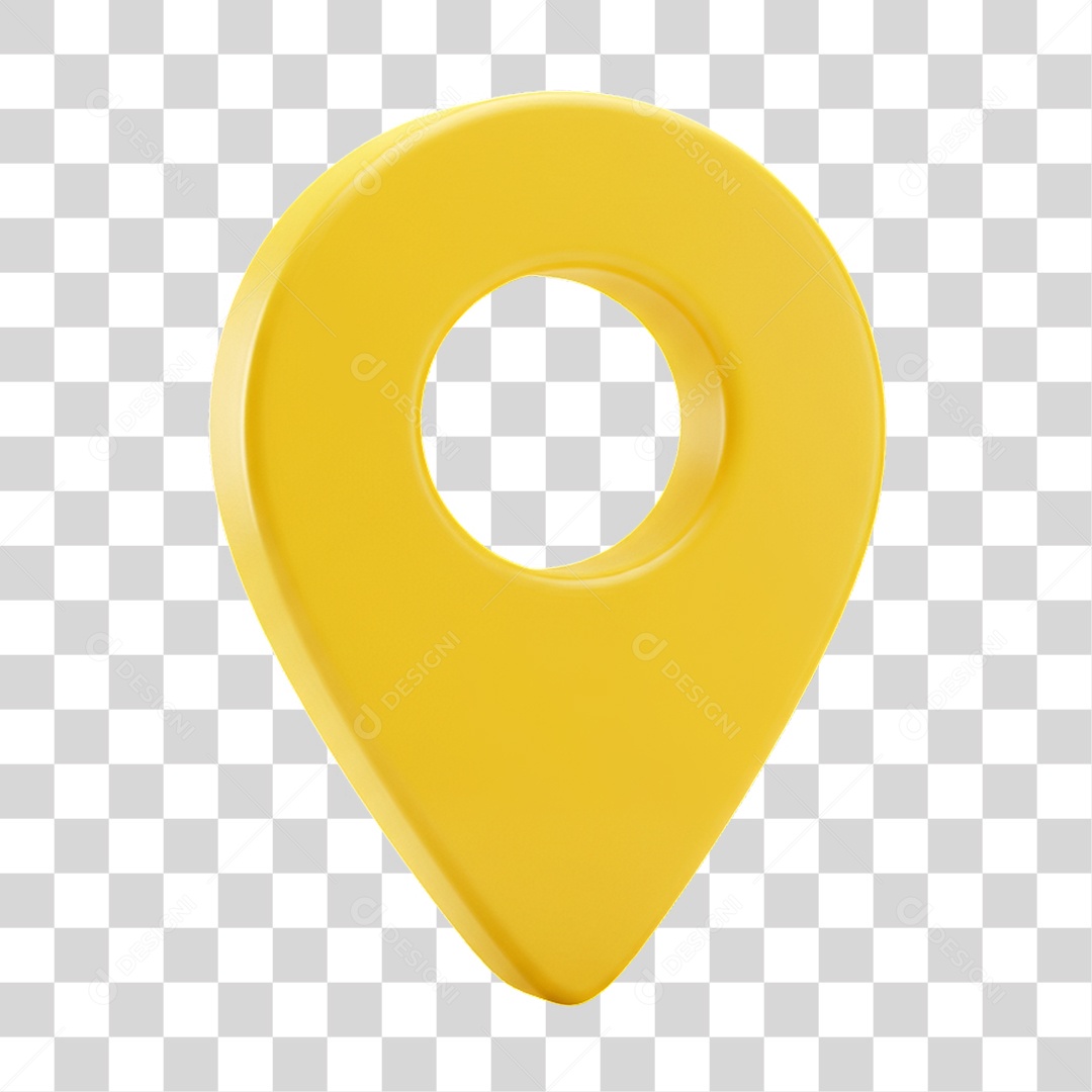 Ícone Pin de Localização PNG Transparente