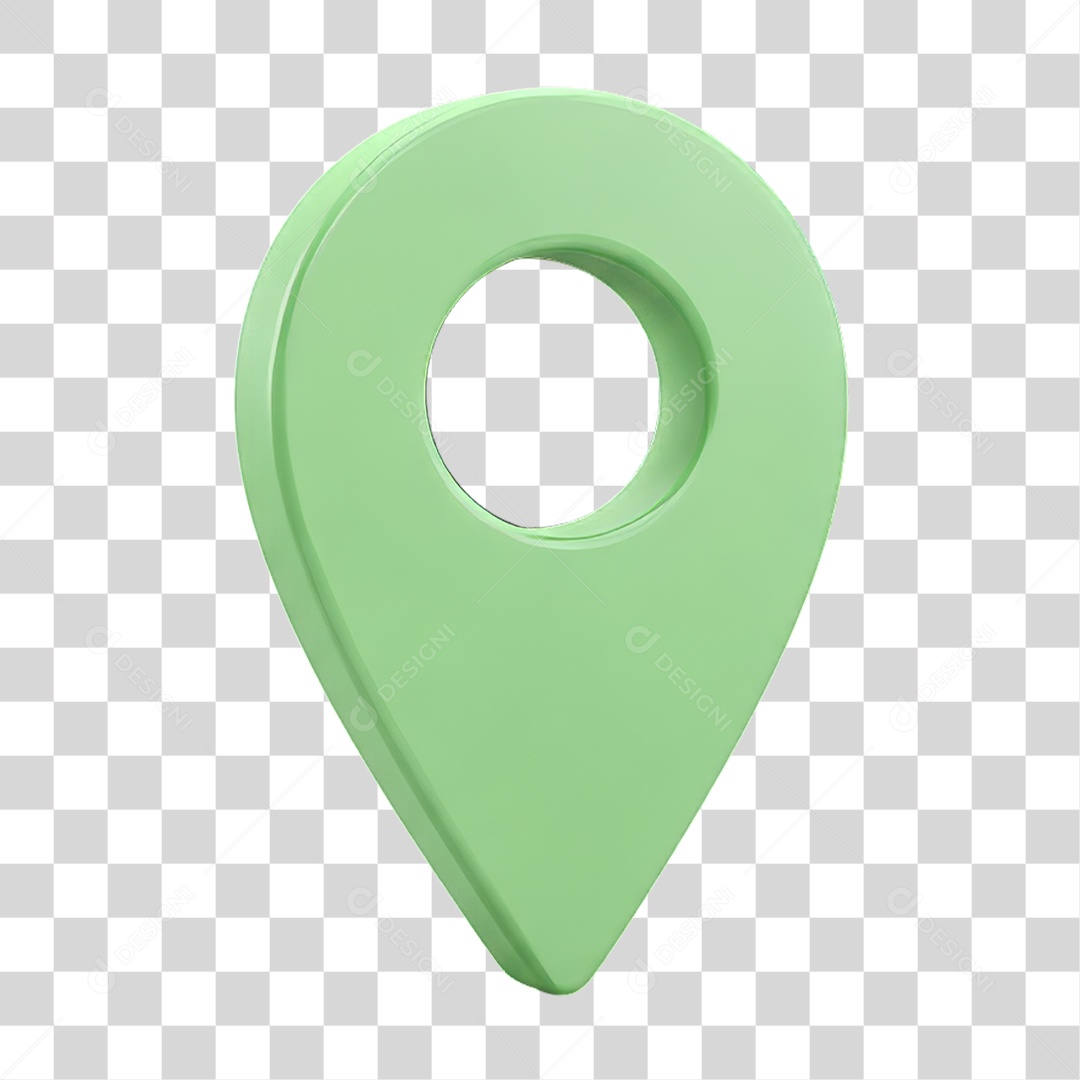 Ícone Pin de Localização PNG Transparente