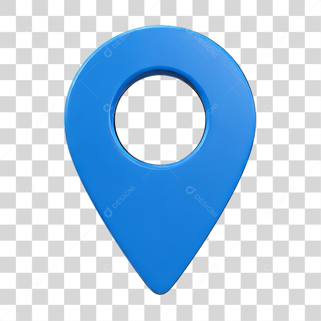 Ícone Pin de Localização PNG Transparente