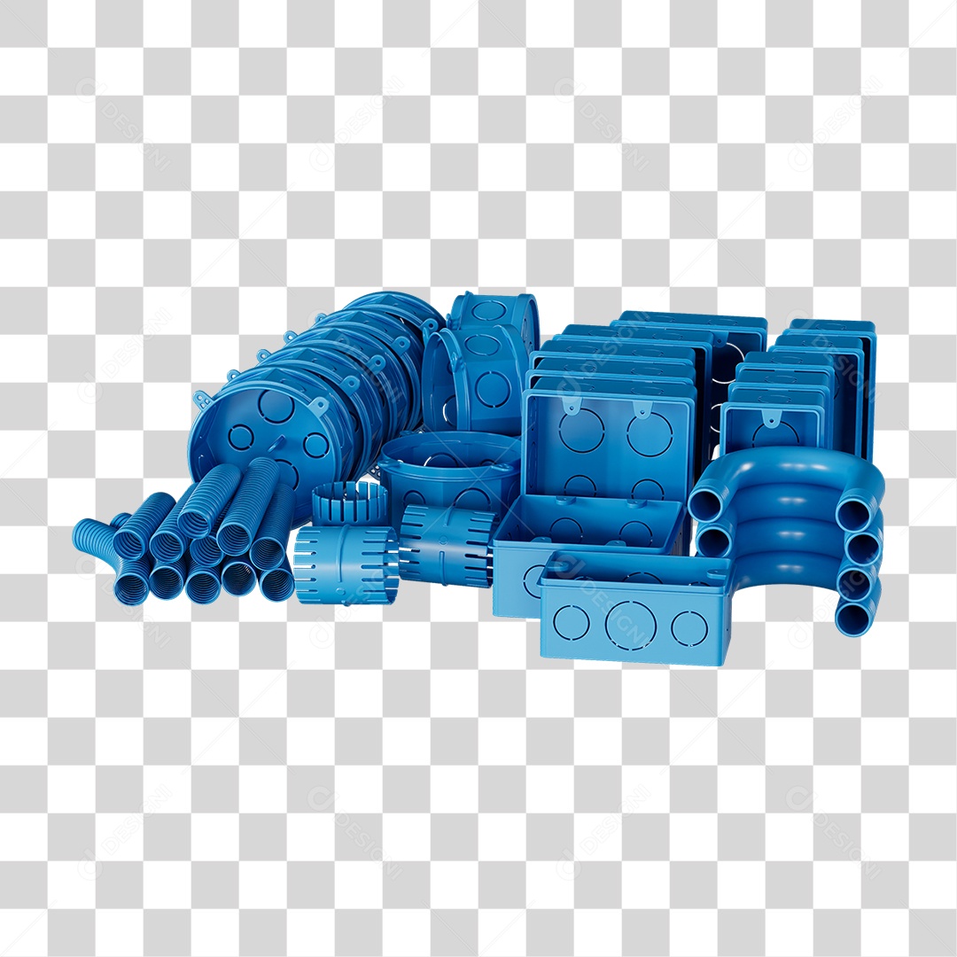 Caixas de Passagem Materiais de Acabamento Elétrico PNG Transparente