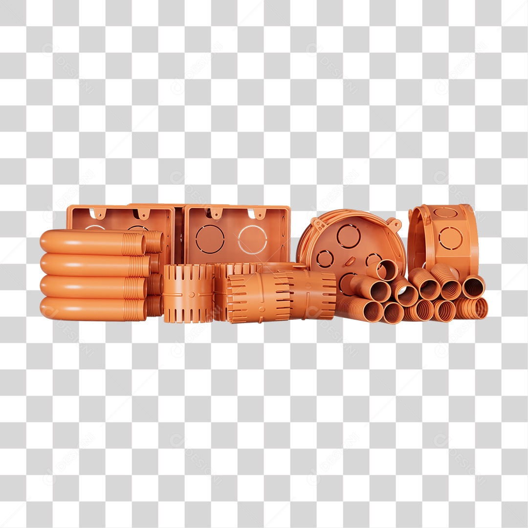 Caixas de Passagem Materiais de Acabamento Elétrico PNG Transparente