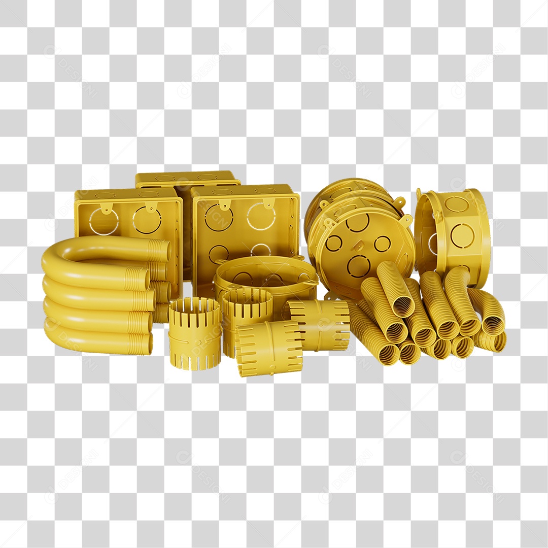 Caixas de Passagem Materiais de Acabamento Elétrico PNG Transparente