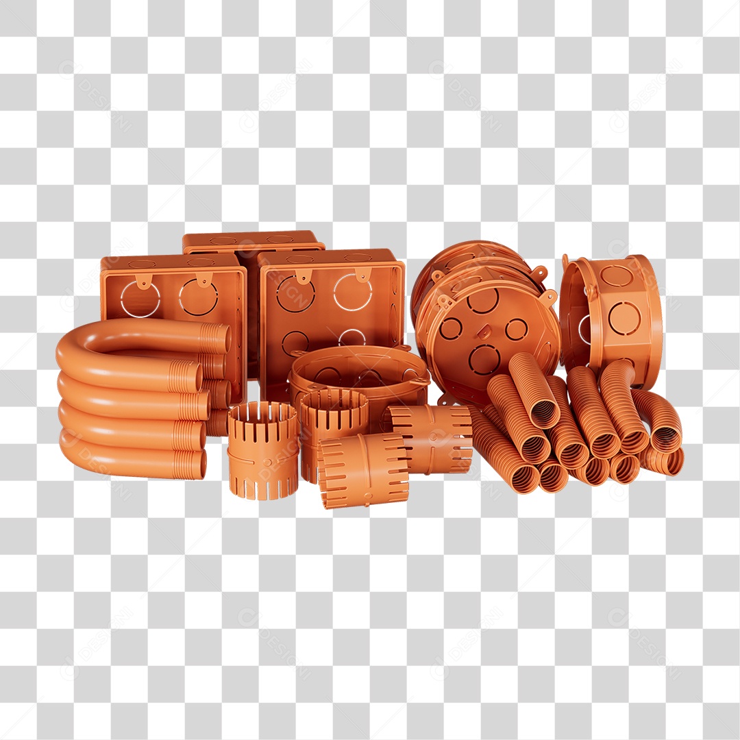 Caixas de Passagem Materiais de Acabamento Elétrico PNG Transparente