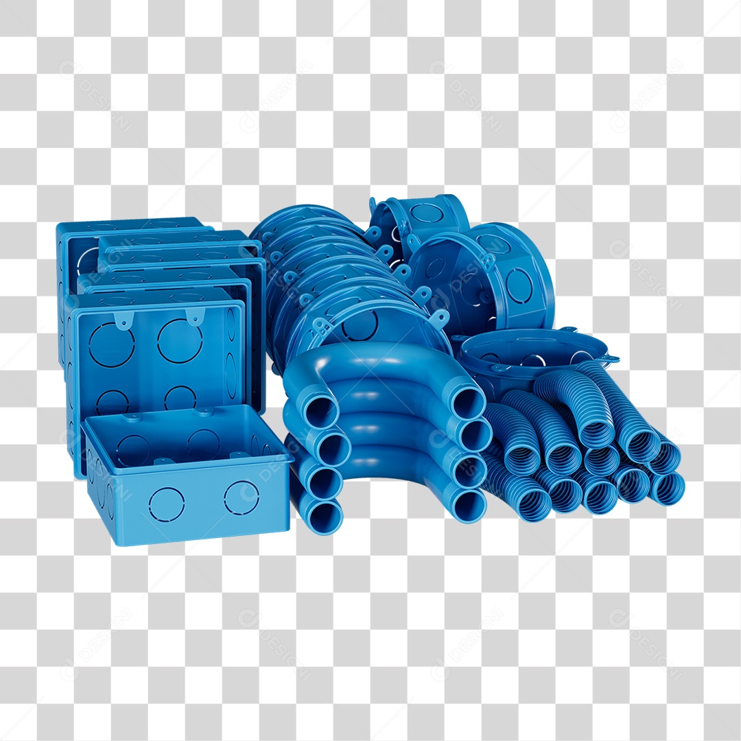 Caixas de Passagem Materiais de Acabamento Elétrico PNG Transparente