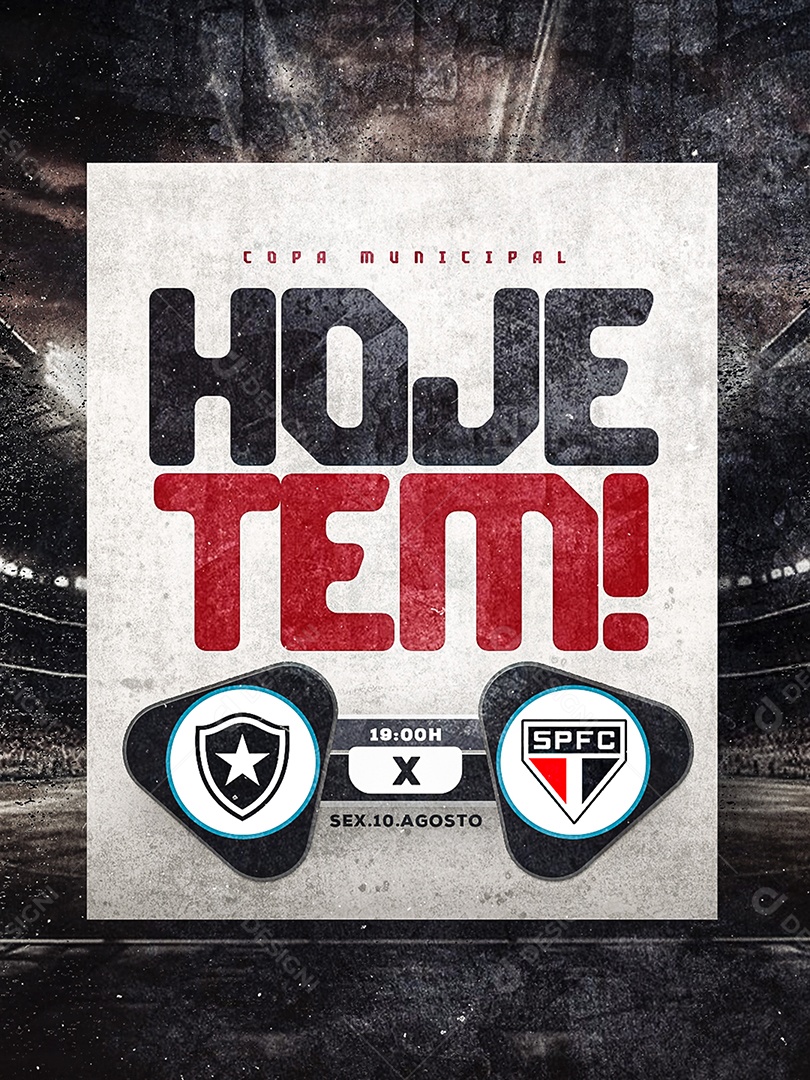 Torneio de Futebol Social Media PSD Editável