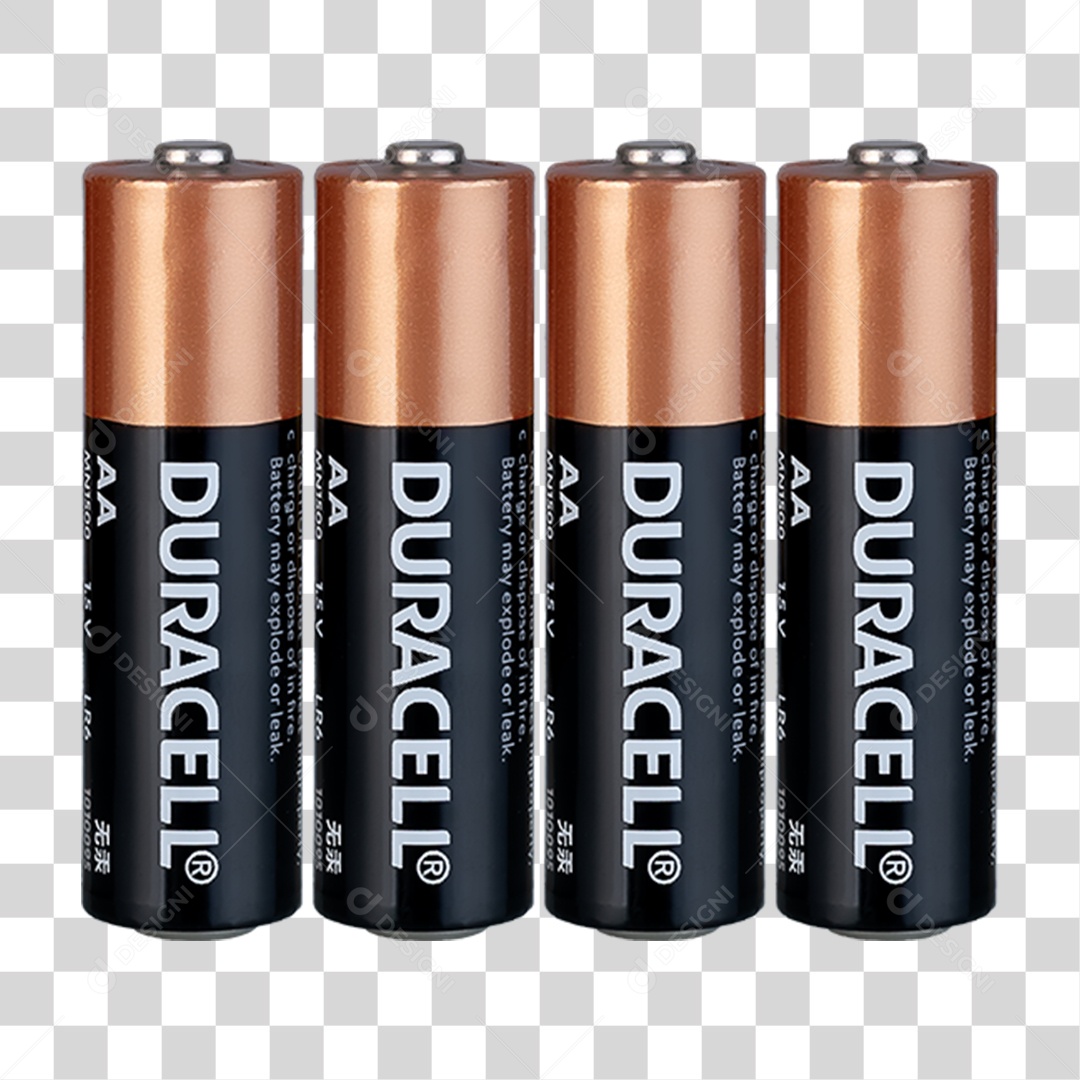 Pilhas Duracell PNG Transparente
