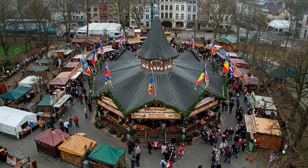 Lindo retrato realista de cidade turística Brusque.
