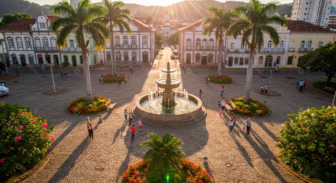 Lindo retrato realista de cidade turística Brusque. [download] - Designi