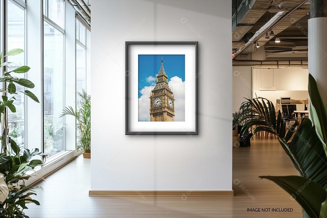 Moldura de Quadro de Parede Mockup PSD