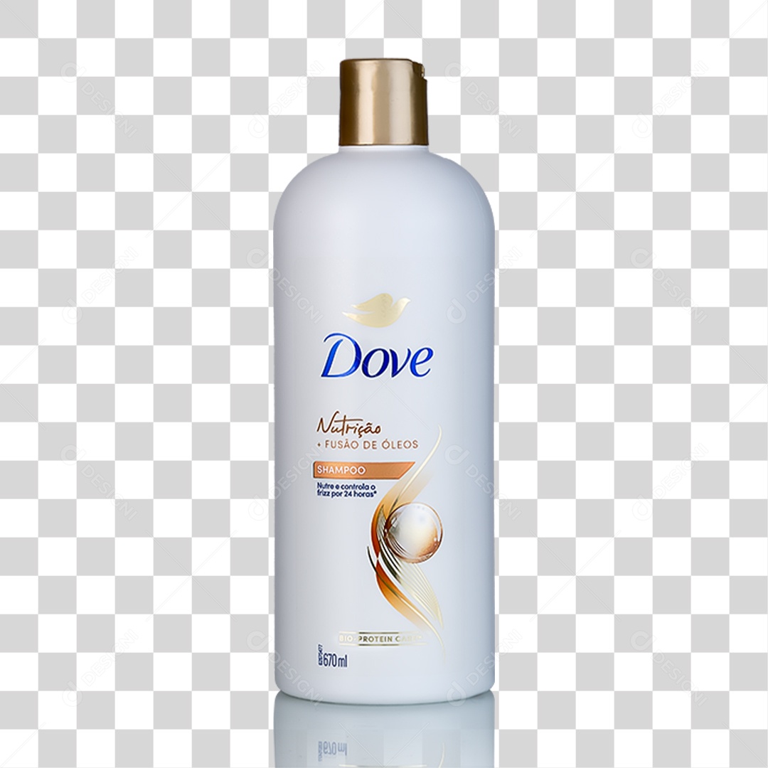 Shampoo Dove PNG Transparente
