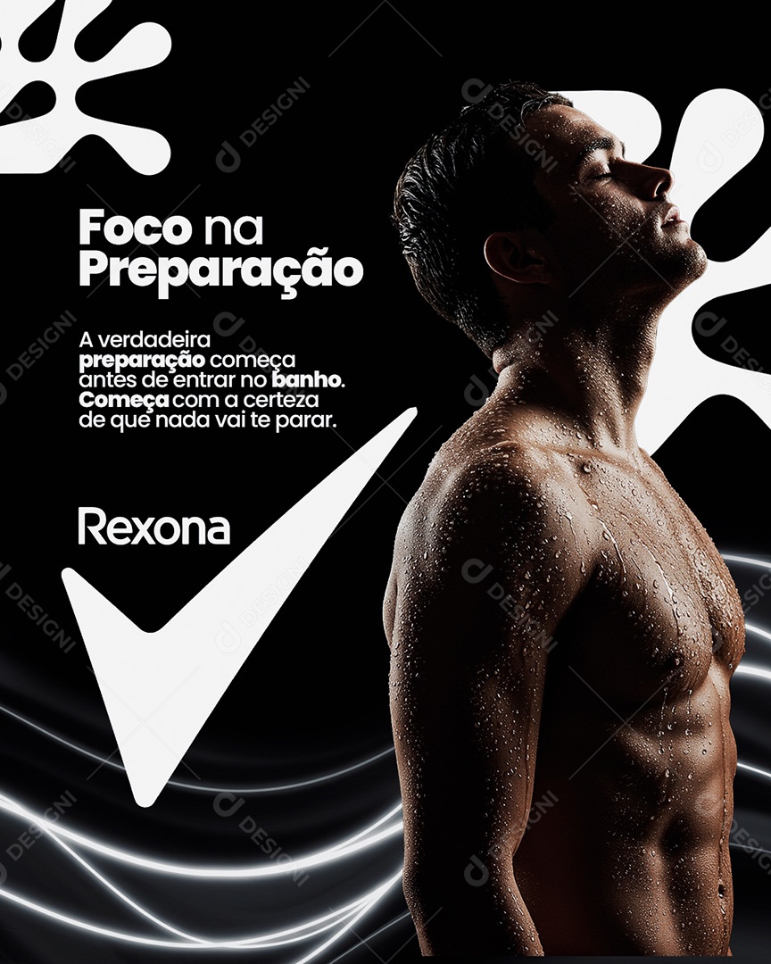 Campanha Publicitária Foco Na Preparação Social Media PSD Editável