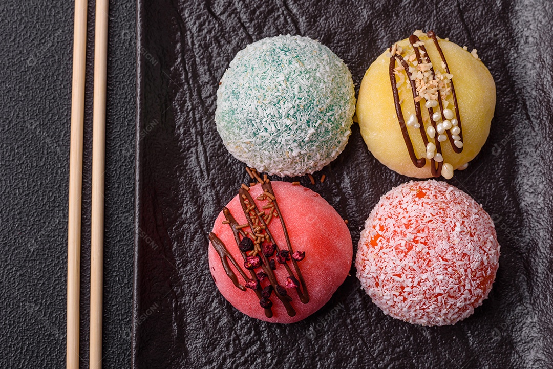 A imagem mostra Mochi Tarts da confeitaria