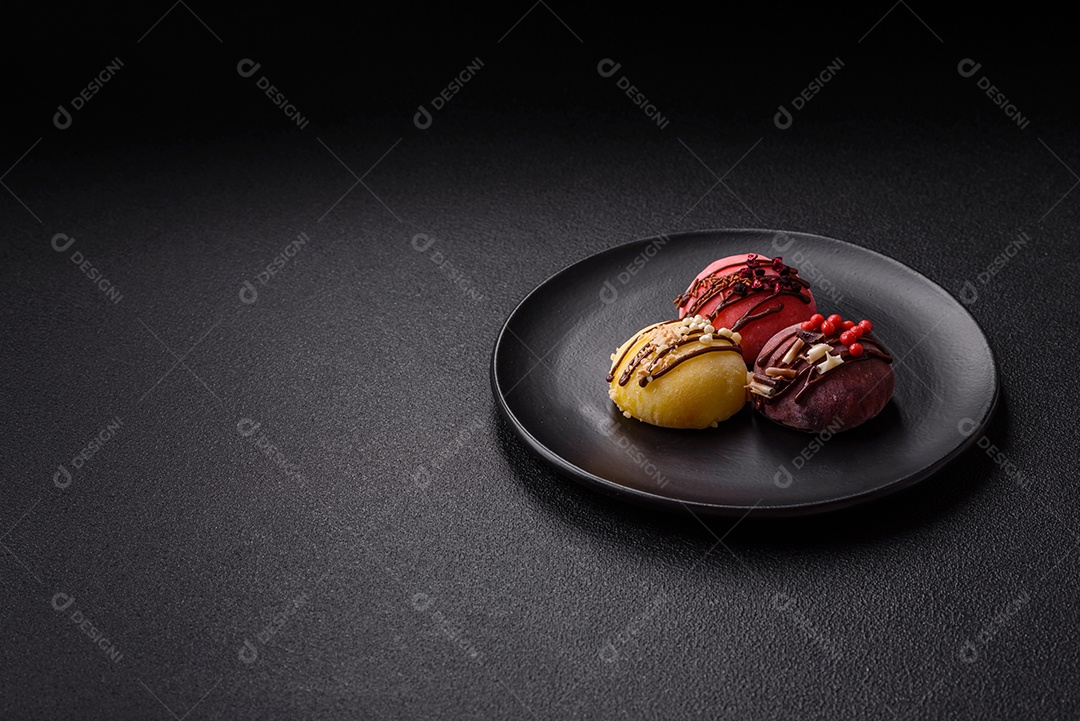 A imagem mostra Mochi Tarts da confeitaria