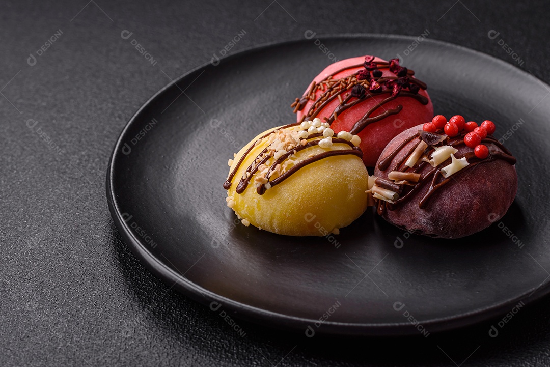 A imagem mostra Mochi Tarts da confeitaria