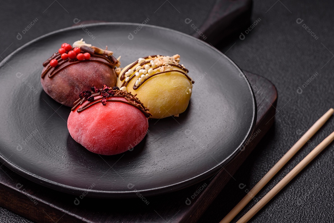 A imagem mostra Mochi Tarts da confeitaria