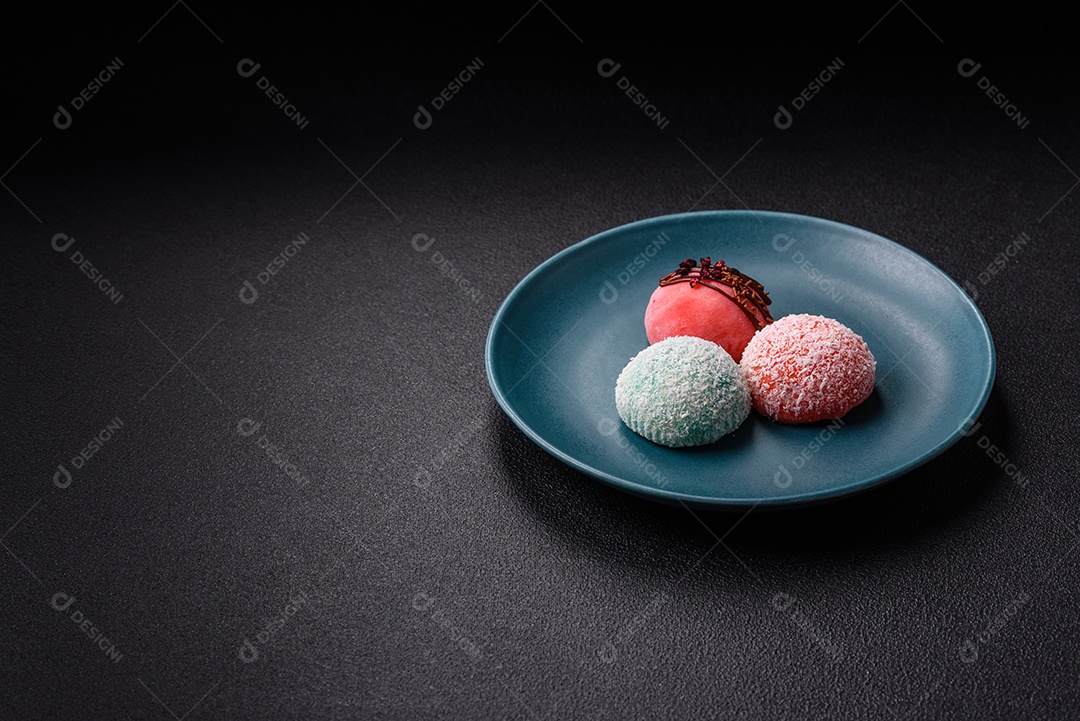 A imagem mostra Mochi Tarts da confeitaria