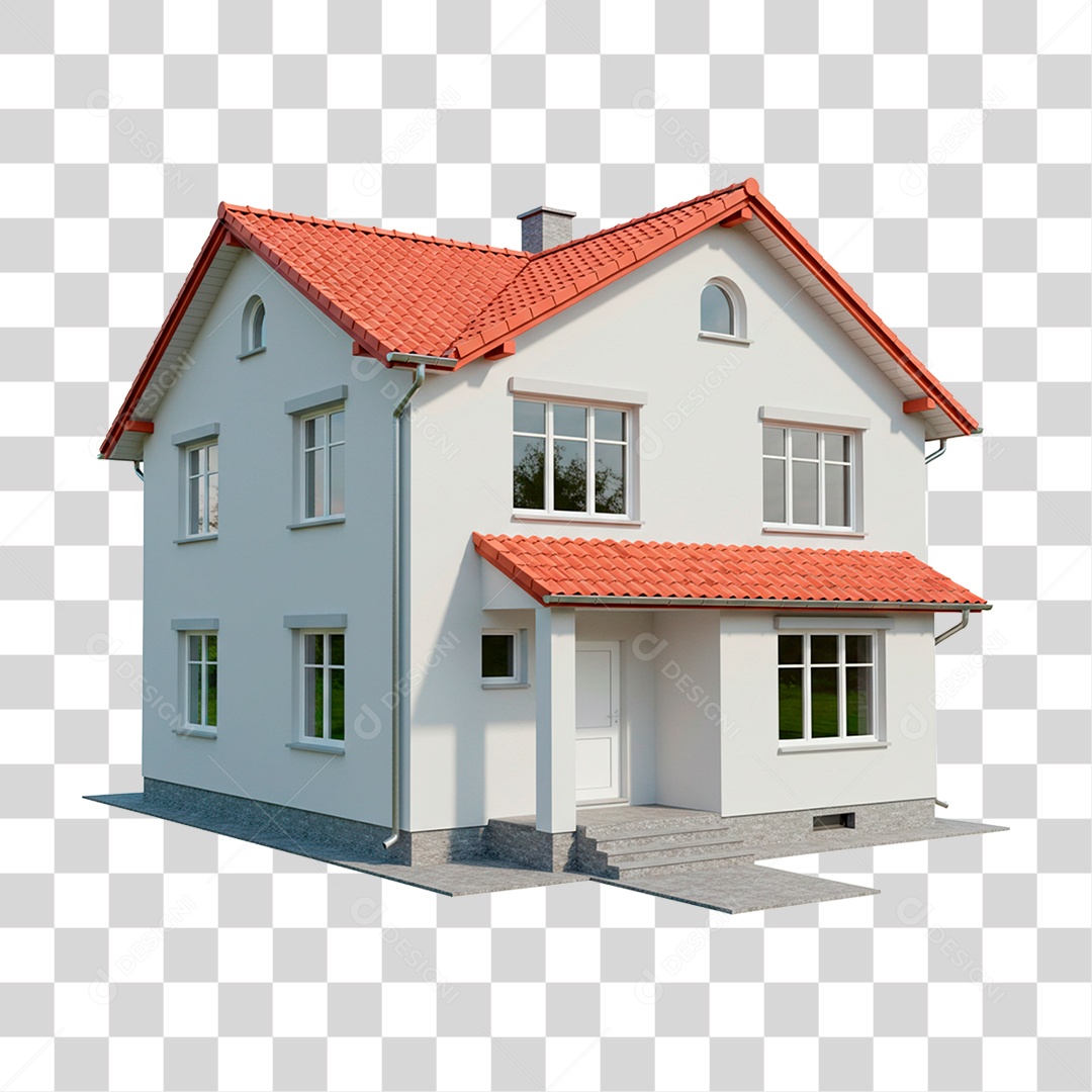 Casa Branca PNG Transparente