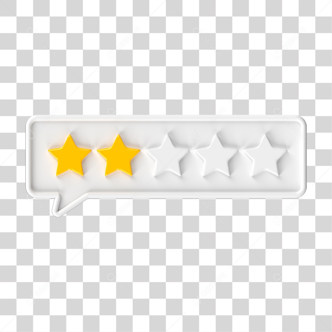 Ícone Avaliação de Classificação Estrelas PNG Transparente