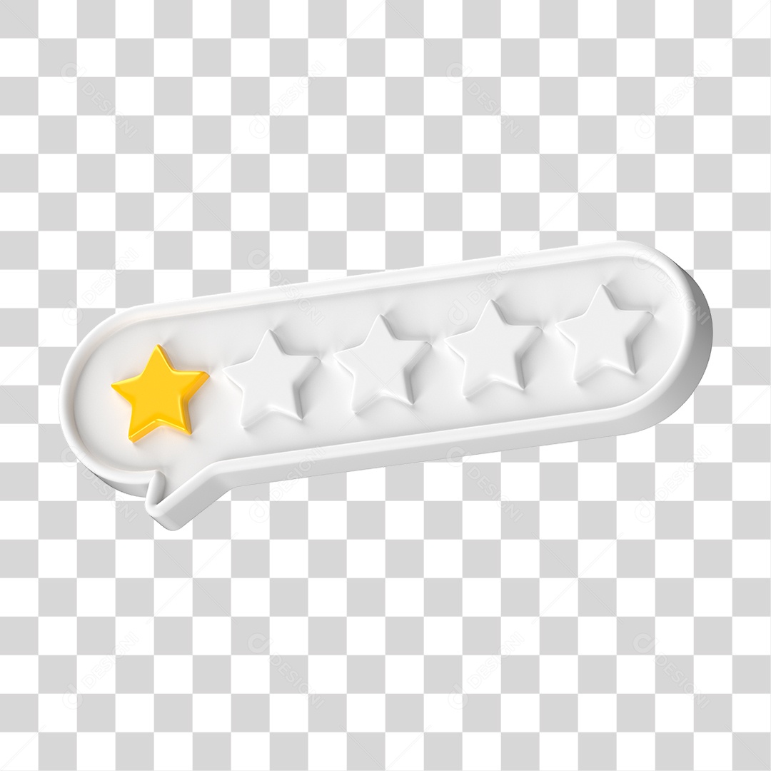 Ícone Avaliação de Classificação Estrelas PNG Transparente